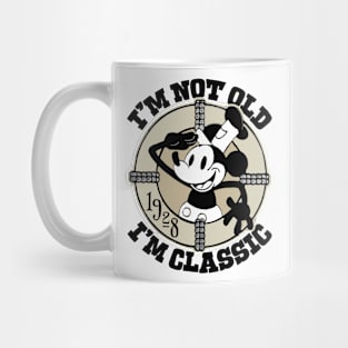 Steamboat Willie. I'm Not Old I'm Classic 5 Mug